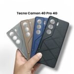 Tecno Camon 40 Pro 4G Soft Leather Texture Back Cover
