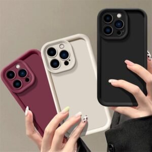 Redmi 12 4G Cover Soft Matt Solid Official Case