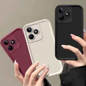 Realme Note 50 / Realme C51 / C53 Soft Matt Solid Official Case