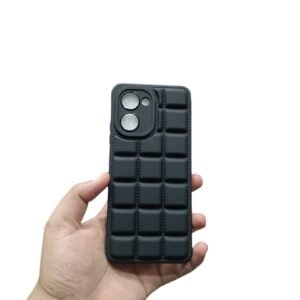 Realme C33 Puffer Case - Realme C33, Black box