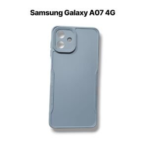 Samsung Galaxy A07 4G Silicone Matte Case - Samsung Galaxy A07, Grey Solid