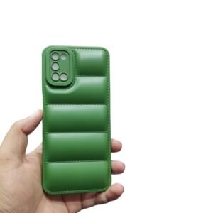 OPPO A52 / A92 Puffer Matte Case - OPPO A52 / A92, Green Down