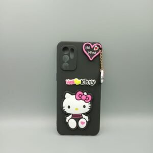 OPPO Reno 6 ( 4G ) Back Cover Mickey an Back Cover - OPPO Reno 6 ( 4G ), Black Kitty