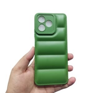 Realme C53 / Realme C51 / Realme Note 50 Puffer Matte Case - Realme C53 / Realme C51 / Note 50, Green