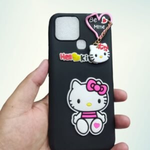 Infinix Smart 6 Back Cover - Infinix Smart 6, Black Kitty