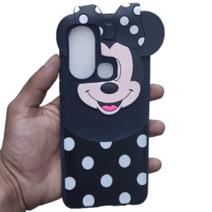 Infinix Hot 11s Back Cover - Infinix Hot 11s, Black Mickey.
