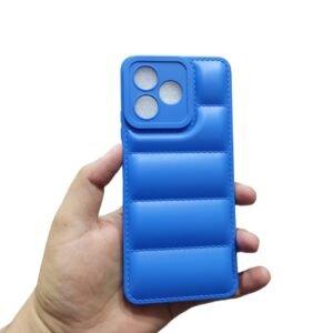 Realme C53 / Realme C51 / Realme Note 50 Puffer Matte Case - Realme C53 / Realme C51 / Note 50, Blue