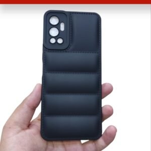 Infinix Hot 12 ( Hot 12 ) Lavish Soft Fa Leather Fabric Case - Infinix Hot 12, Black Down