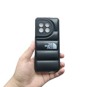 One Plus 11 Back Cover Soft Premium Puff Puffer Case - One Plus 11, Black