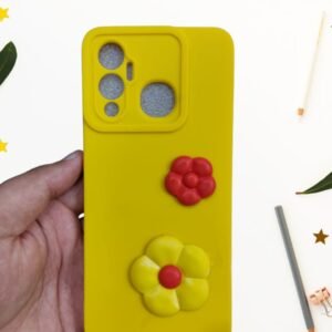 Infinix Hot 12 Play ( Hot 12 Play ) Back Back Cover - Hot 12 Play, Yellow Randomly