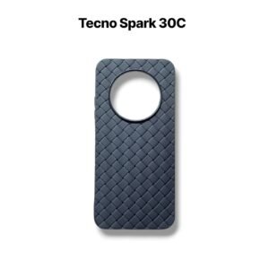 Tecno Spark 30C 4G Woven Matte Case - Tecno Spark 30C, Black Woven