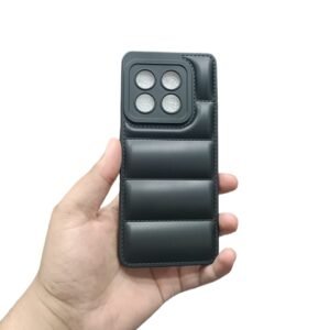 One Plus 10 Pro (1+ 10 Pro ) Back Cover Puffer Case - One Plus 10 Pro, Black Puffer