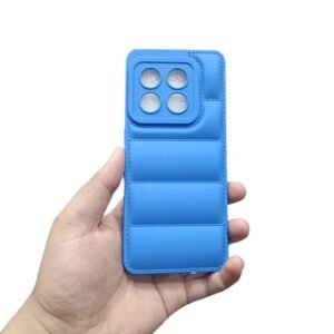 One Plus 10 Pro (1+ 10 Pro ) Back Cover Puffer Case - One Plus 10 Pro, Blue Puffer