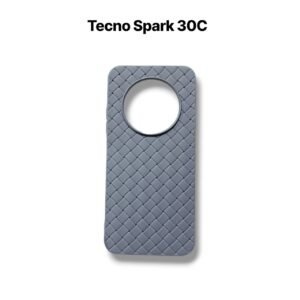 Tecno Spark 30C 4G Woven Matte Case - Tecno Spark 30C, Grey Woven