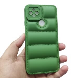 Google Pixel 5 Puffer Case - Google Pixel 5, Green