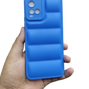 Vivo_ Y33S Y21 2021 Y21S Y21T Y21A Y33T Puffer Case - Y33S / Y21 2021 / Y21S / Y21T / Y21A / Y33T, Blue Down
