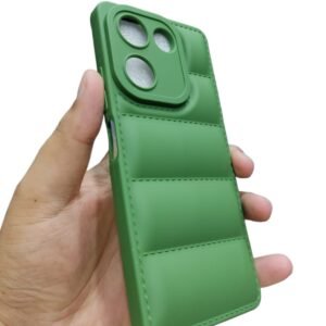 Tecno Camon 20 / Camon 20 Pro Puffer Matte Case - Tecno Camon 20 / Camon 20 Pro, Green
