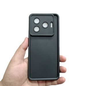 Tecno Camon 30 Pro 5G Puffer Matte Case - Tecno Camon 30 Pro 5G, Black Solid