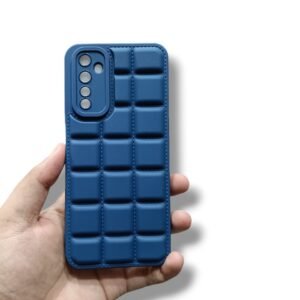 Realme 6 Pro Puffer Case - Realme 6 Pro, Blue
