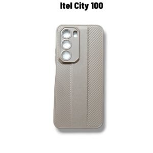 Itel City 100 Leather Woven Case - Itel City 100, Brown