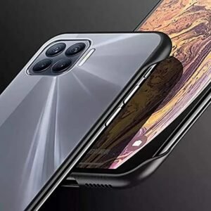 OPPO F17 Puffer Case - OPPO F17, Black without Ring