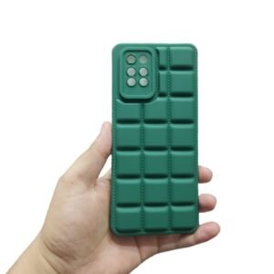 Infinix Note 10 Pro Matte Shockproof Case - Infinix Note 10 Pro, Green Box