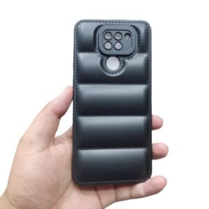 Redmi Note 9 Puffer Matte Case - Redmi Note 9, Black Down