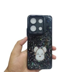 infinix Note 30 Shiny Glitter Case - Infinix Note 30, Black