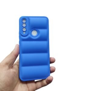 Huawei Y9 Prime 2019 Puffer Case - Huawei Y9 Prime 2019, Blue Down