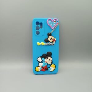 OPPO Reno 6 ( 4G ) Back Cover Mickey an Back Cover - OPPO Reno 6 ( 4G ), Sky Blue Mickey