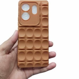 Infinix Zero 30 4G Puffer Matte Case - Infinix Zero 4G, Brown