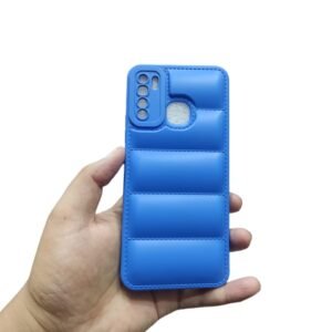 Infinix S5 / S5 Lite Rimless Matte Case - infinix S5 / S5 Lite, Blue Down