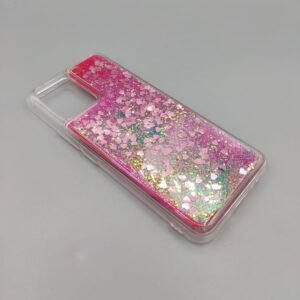 Realme 8 / Realme 8 Pro Stylish Glitter Case - Realme 8 / Realme 8 Pro, Pink Bear