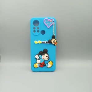 Infinix Hot 11s Back Cover - Infinix Hot 11s, Sky Blue Mickey