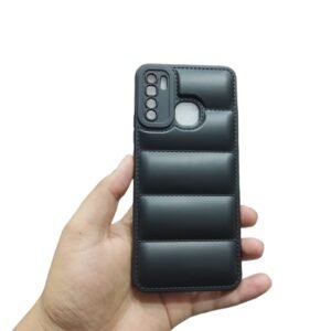 Infinix S5 / S5 Lite Rimless Matte Case - infinix S5 / S5 Lite, Black Down