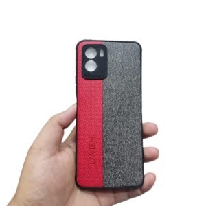 Vivo Y15s / Y01 Puffer Case - Vivo_ Y15s / Y01, Red Leather