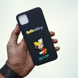 Realme_ C11 Back Cover Mickey Mouse Cart Back Cover - Black