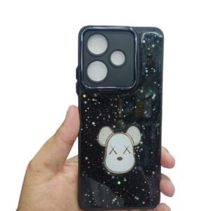 infinix HOT 30 Shiny Glitter Case - Infinix HOT 30, Black