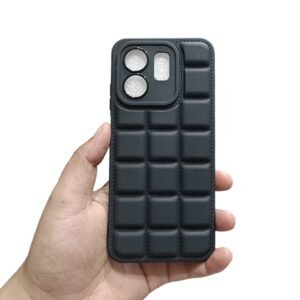 Infinix Hot 50i / Smart 9 / Smart 9 HD Woven Matte Case - Hot 50i /Smart 9 9HD, Black Box