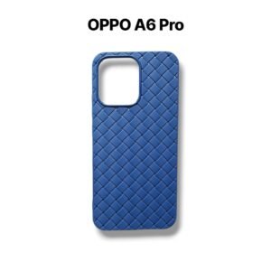 OPPO A6 Pro 4G Woven Matte Case - OPPO A6 Pro 4G, Blue