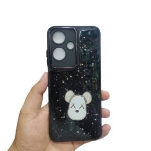 infinix Hot 30 Play Shiny Glitter Case - Infinix Hot 30 Play, Black