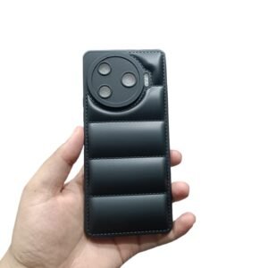 Tecno Camon 30 Pro 5G Puffer Matte Case - Tecno Camon 30 Pro 5G, Black Down