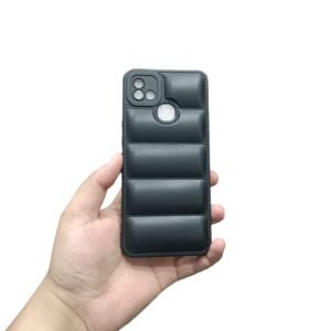 Infinix Hot 10i Puffer Case - Infinix Hot 10i, Black Puffer