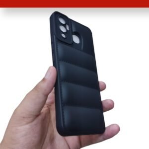 Infinix Hot 12 Play Matte Case - Infinix Hot 12 Play, Black Down