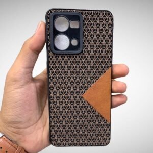 OPPO F21 Pro 4G Leather Fabric Case - F21 Pro 4G, Brown