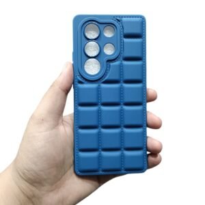 Itel S25 Ultra Mobile Puffer Case - Itel S25 Ultra, Blue