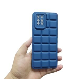 Infinix Note 10 Pro Matte Shockproof Case - Infinix Note 10 Pro, Blue Box