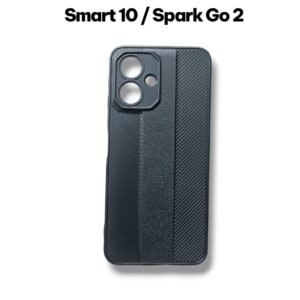 Infinix Smart 10 / Tecno Spark Go 2 Leather Case - Smart 10 /Spark Go 2, Black