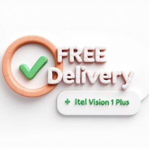 Itel Vision 1 Plus ( Vision 1+ ) Back Co Puffer Case