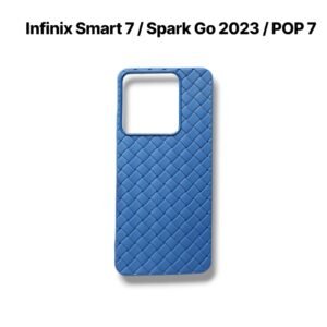 Infinix Smart 7 / Spark Go 2023 / POP 7 / POP 7 Pro Woven Matte Case - Smart 7/SparkGo 2023, Blue